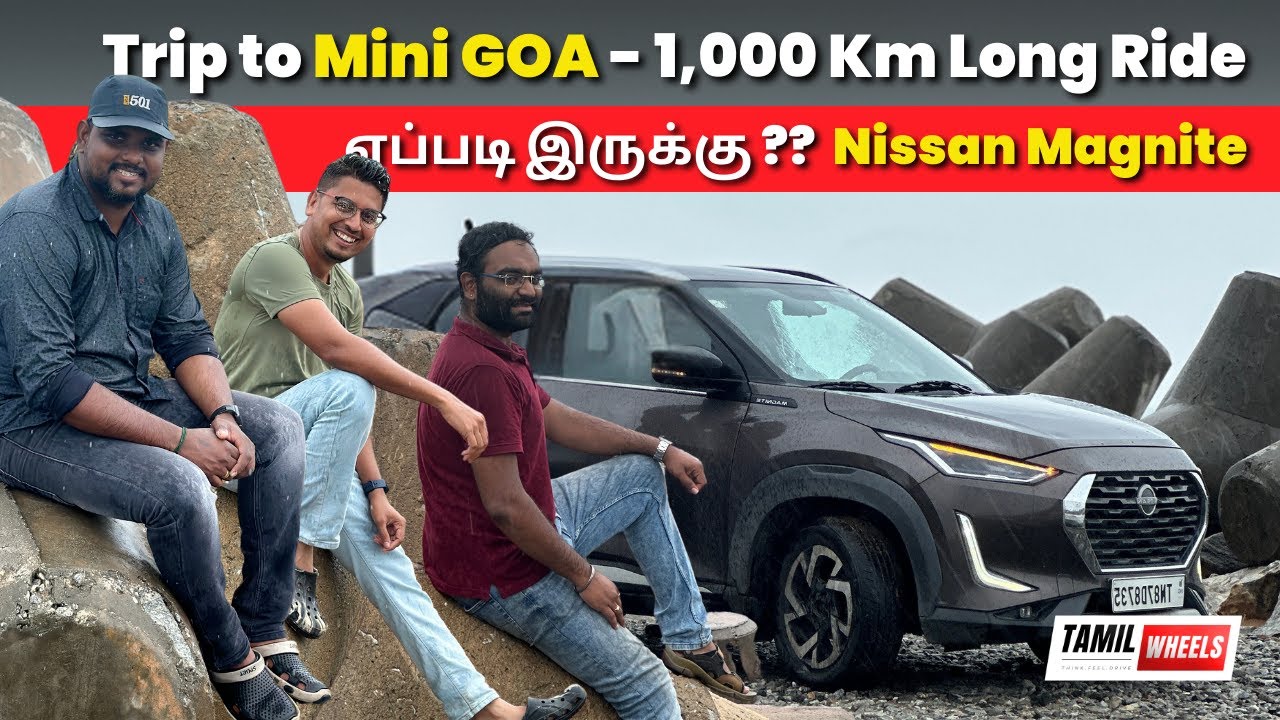 Trip to Mini Goa - 1000 Km Long Ride Review in Nissan Magnite With @autotrendtamil @GSAutoMotives