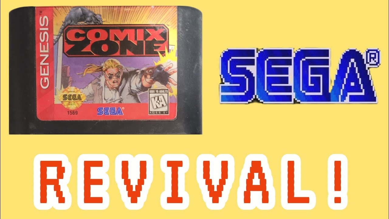 Fun Time With Comix Zone: REVIVAL | #segagenesis #retrogaming #crtgaming 