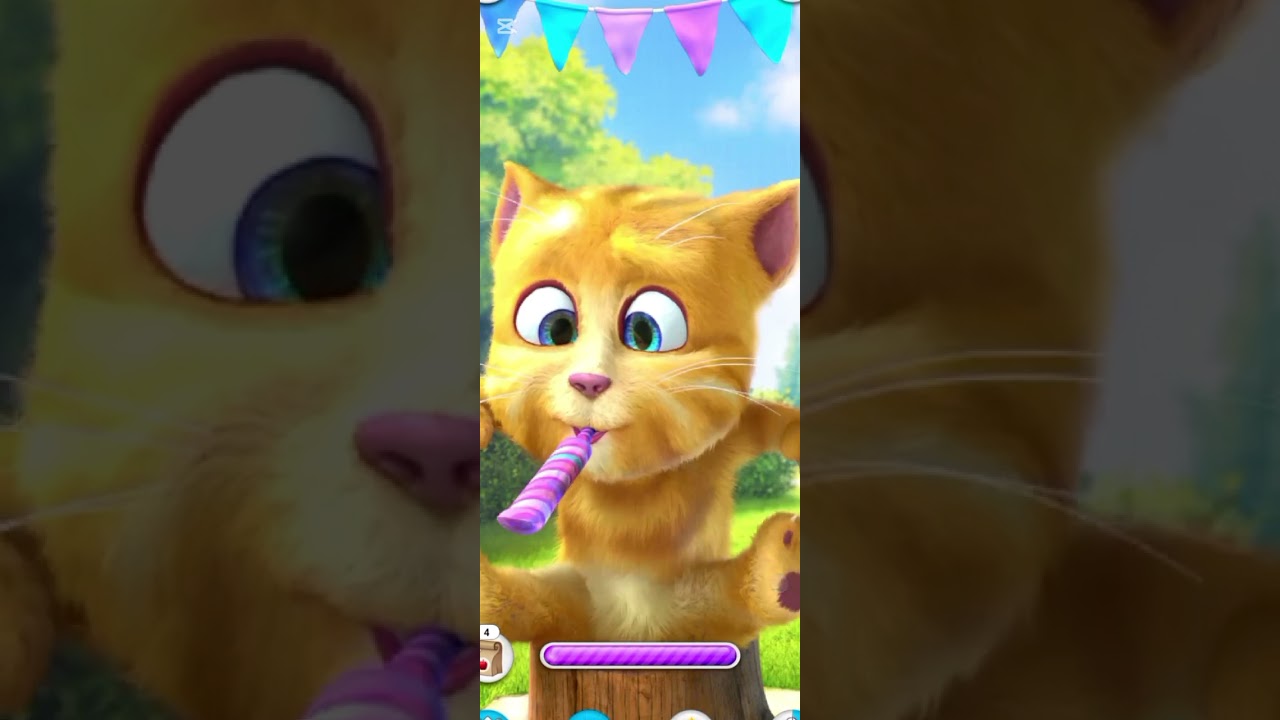 Ginger2 😱 How to play games 🙀 Cat  video #cat #funnycat #gameplay 