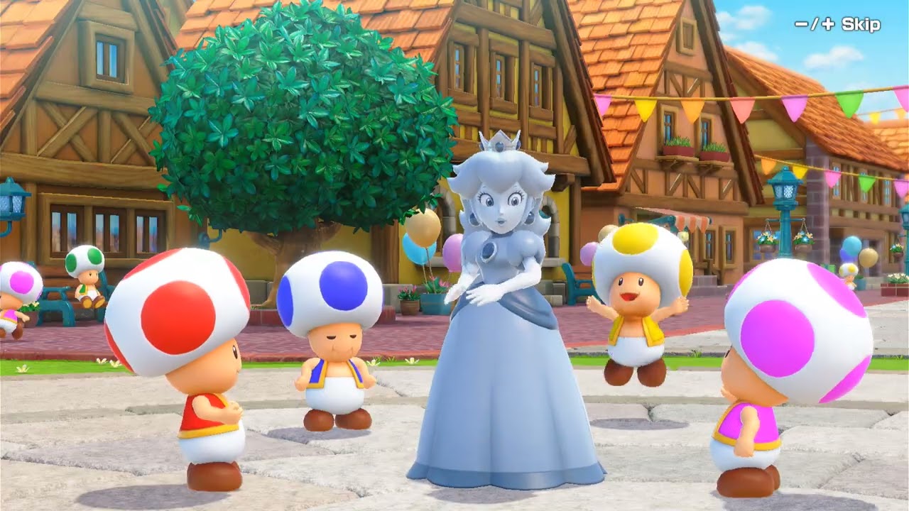 Super Mario Party Jamboree - Showdown Minigame Battle (Daisy vs. Peach vs. Mario vs. Luigi) (Hard)