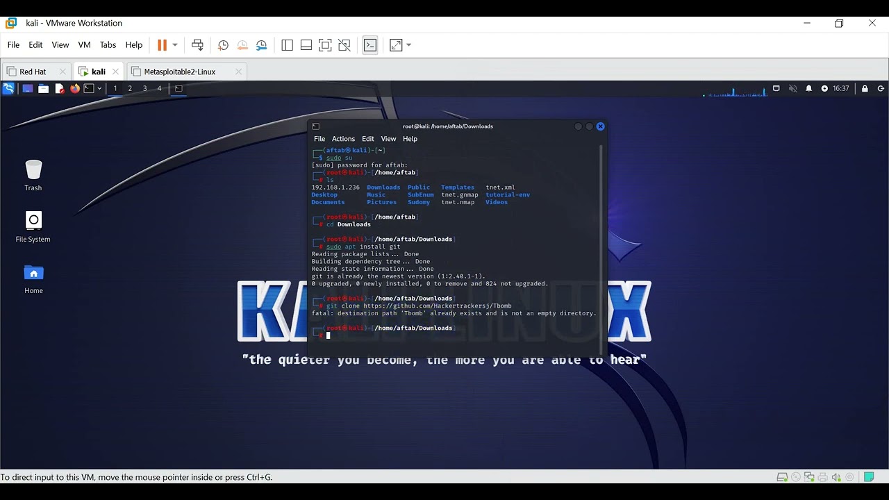 How to SMS Bombing in Kali using TBomb
