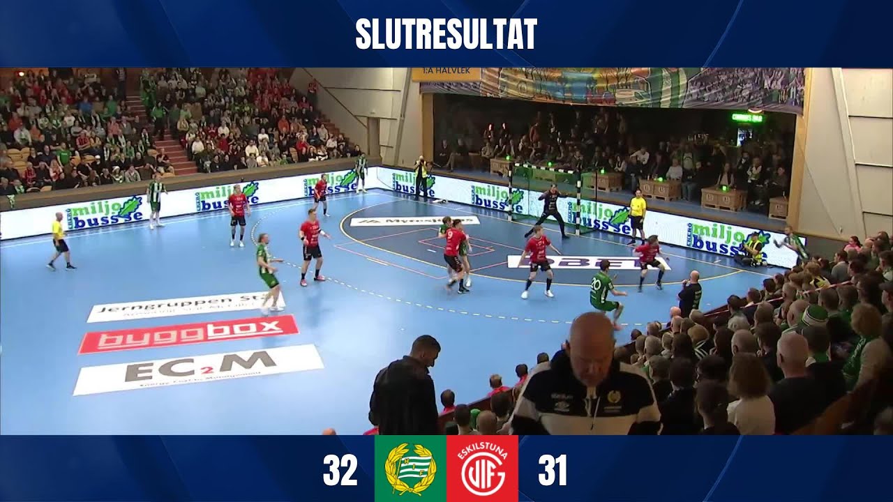 Hammarby IF HF vs. Eskilstuna Guif IF - Game Highlights