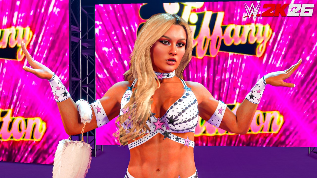 WWE 2K26: Tiffany Stratton Entrance Motion Concept!
