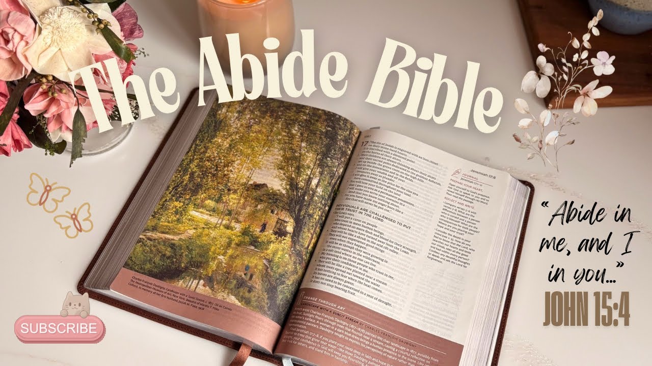 🤍My most interactive Bible! 🌼 