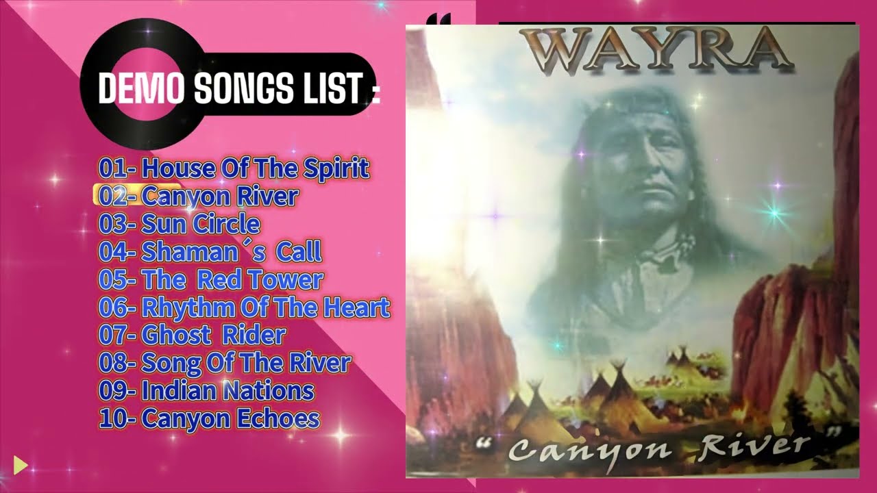 DEMO SONGS LIST - CD CANYON RIVER