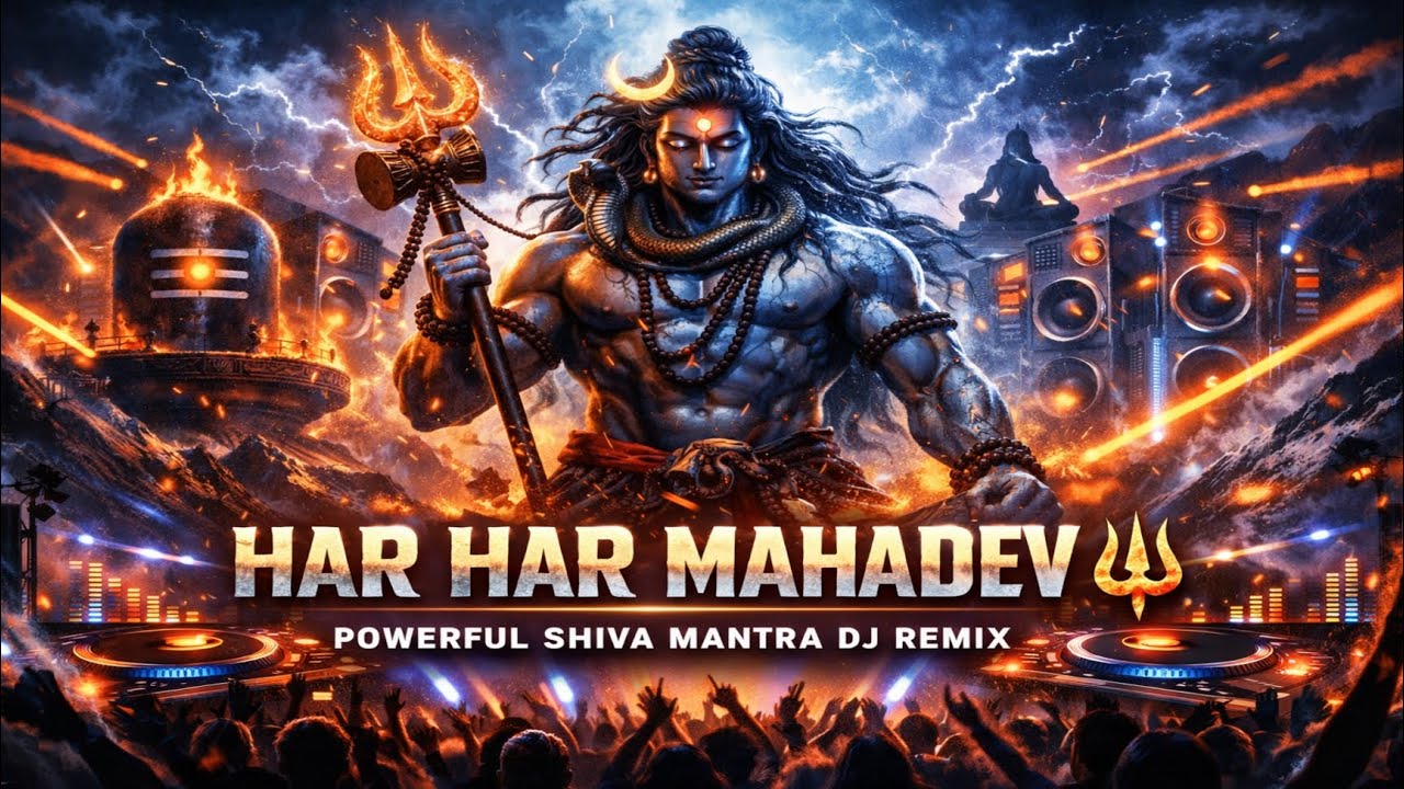 Har Har Mahadev DJ Mix  🔱🕉️ | Shiva Night Anthem