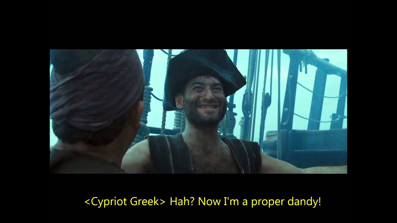 Cypriot Dialects in Pirates of the Caribbean (High Resolution)