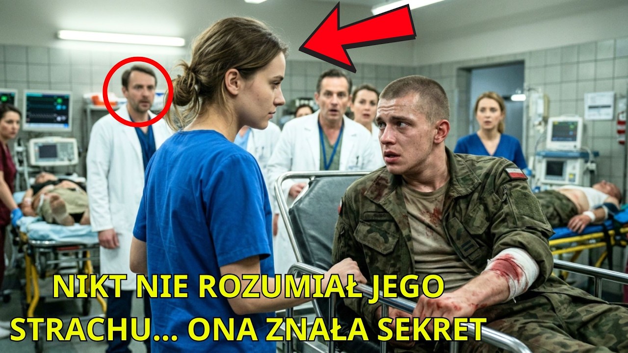 Nie pozwolił się dotknąć, dopóki pielęgniarka nie wypowiedziała tajnego kodu