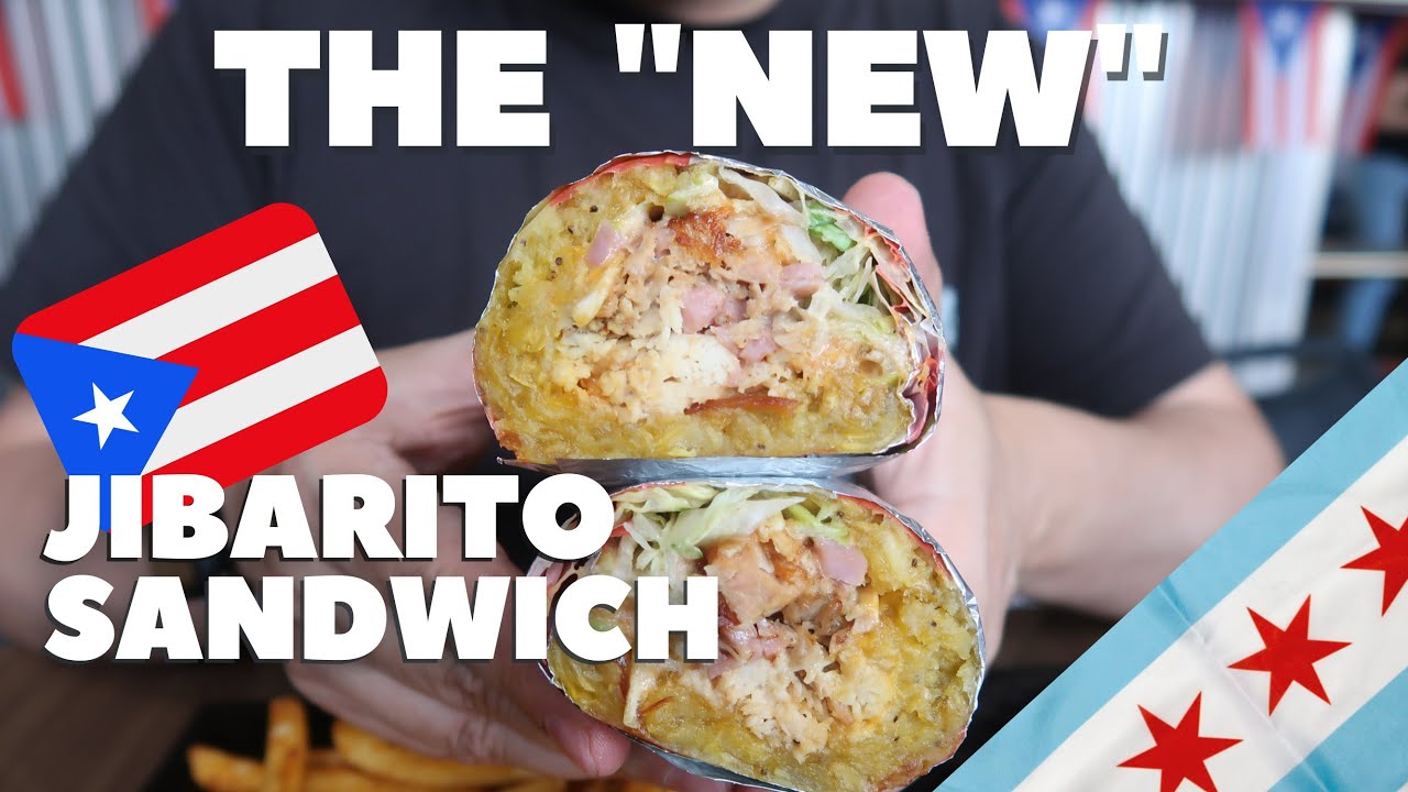 🇵🇷 «НОВЫЙ» СЭНДВИЧ ХИБАРИТО ✨ Лучшая пуэрториканская еда в Чикаго