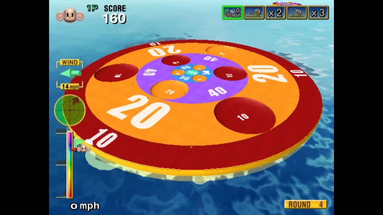 Super Monkey Ball Monkey Target Gameplay
