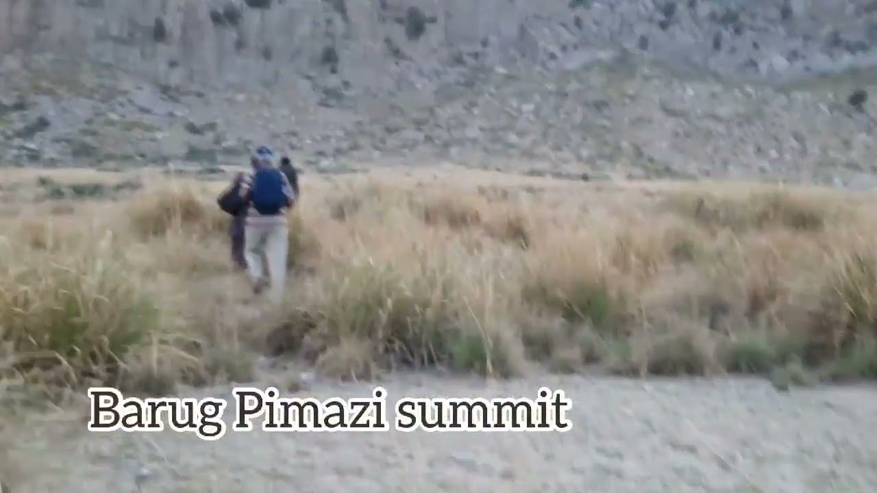 Hiking at Kirthar hills Highest peak from khuzdar Balochistan