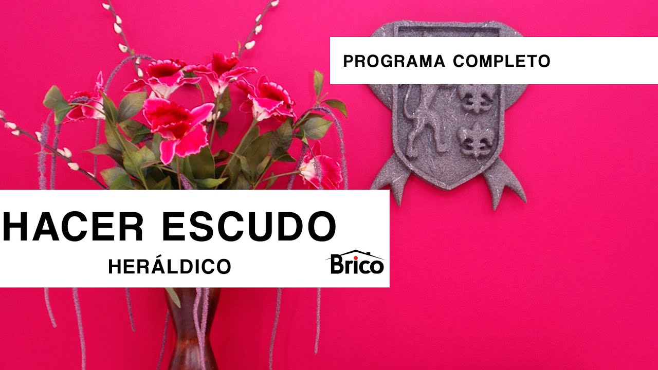 Escudo HERÁLDICO ¡Manualidad FÁCIL DIY! ¡Haz tu propio escudo decorativo! ⚔️🛡️Bricomania