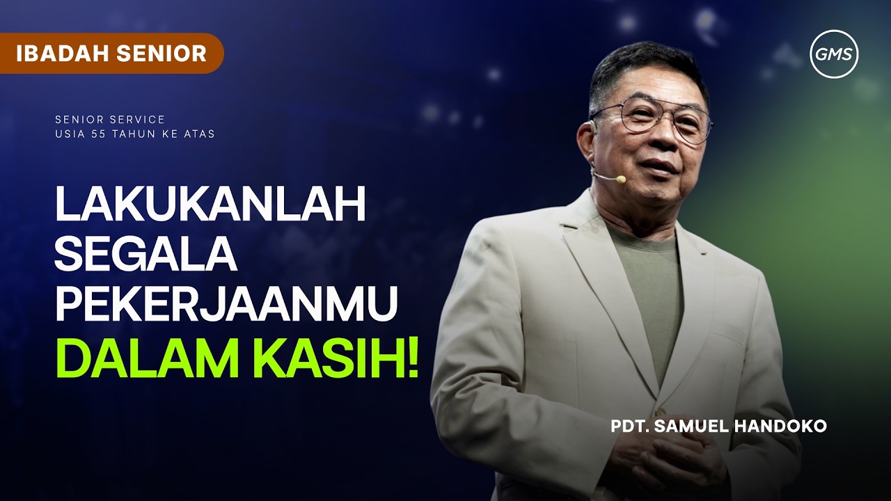Indonesia | Ibadah MS Senior - 13 Feburari 2026 (GMS Church)