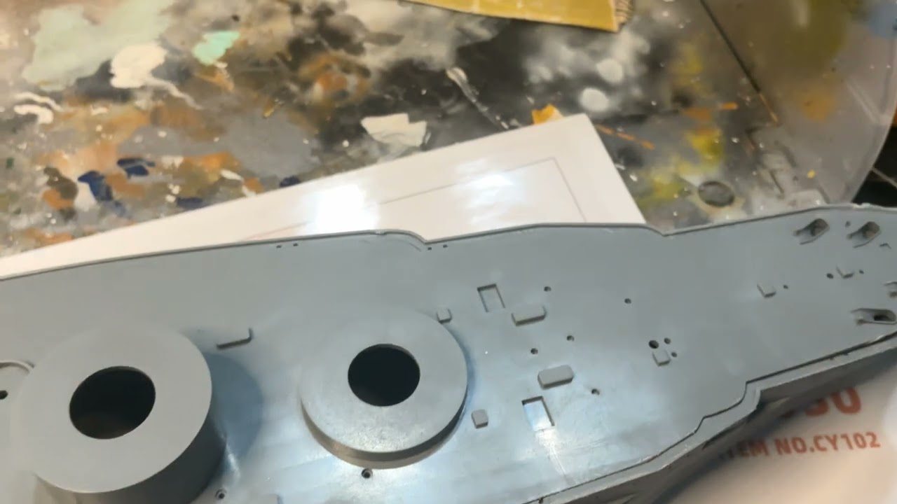 Chuanyu DaliJian 1/350 USS Arizona build part 1IMG 5343