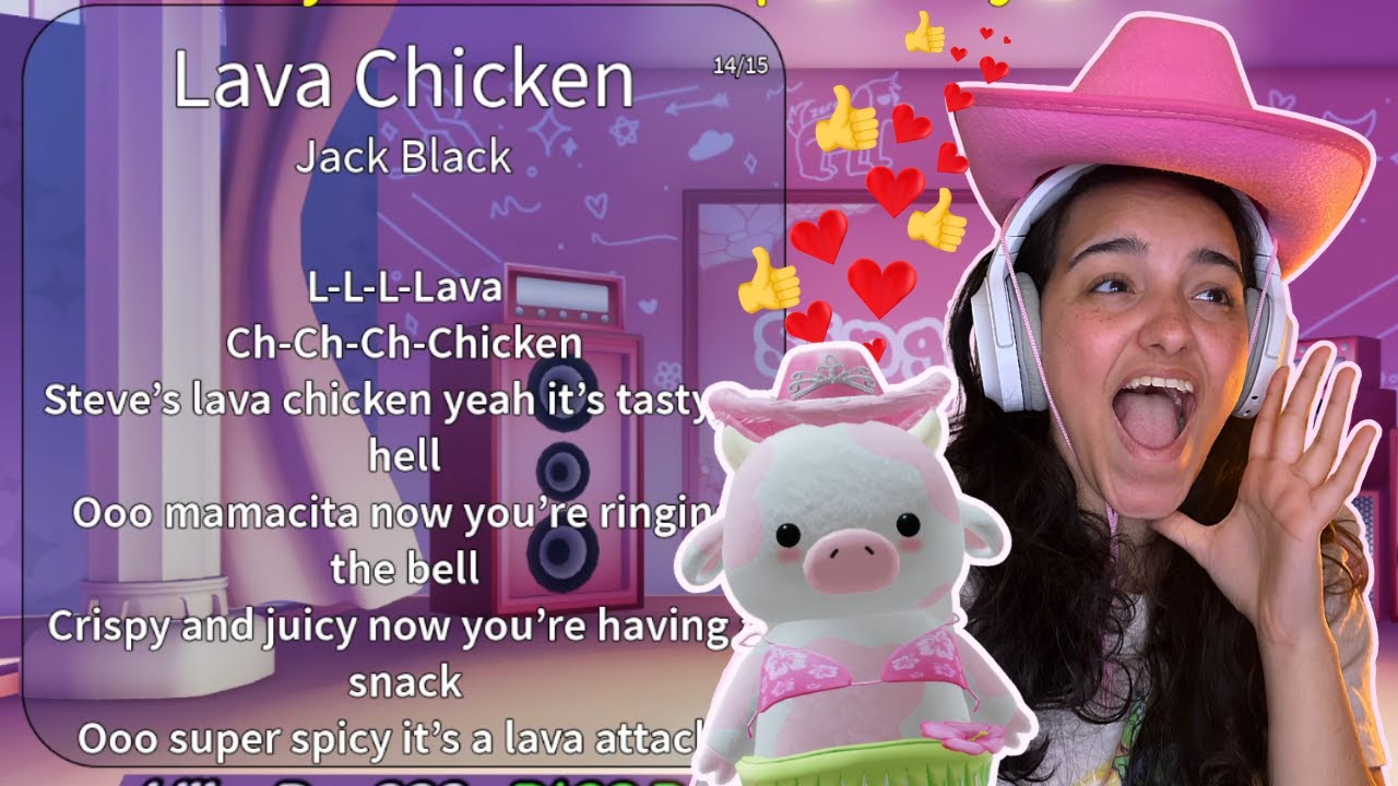 singing like my rent is due on ROBLOX KARAOKE