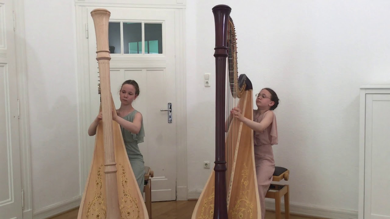J. B. Krumpholtz - Premiere Duo pour Deux Harpes, F-Dur, op. 5, mvt. 2 Andante