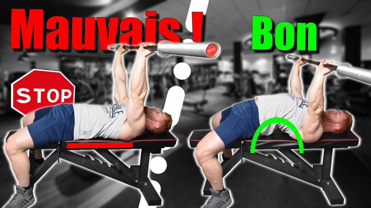 La BONNE exécution au DÉVELOPPÉ COUCHÉ ! (la VRAIE)