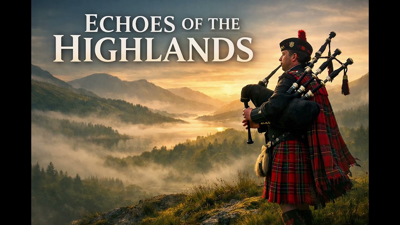 Echoes of the Highlands | Authentic Scottish Bagpipe Instrumental Music
