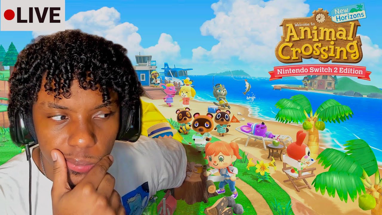 LATE NIGHT Animal Crossing stream! (Switch 2 edition)