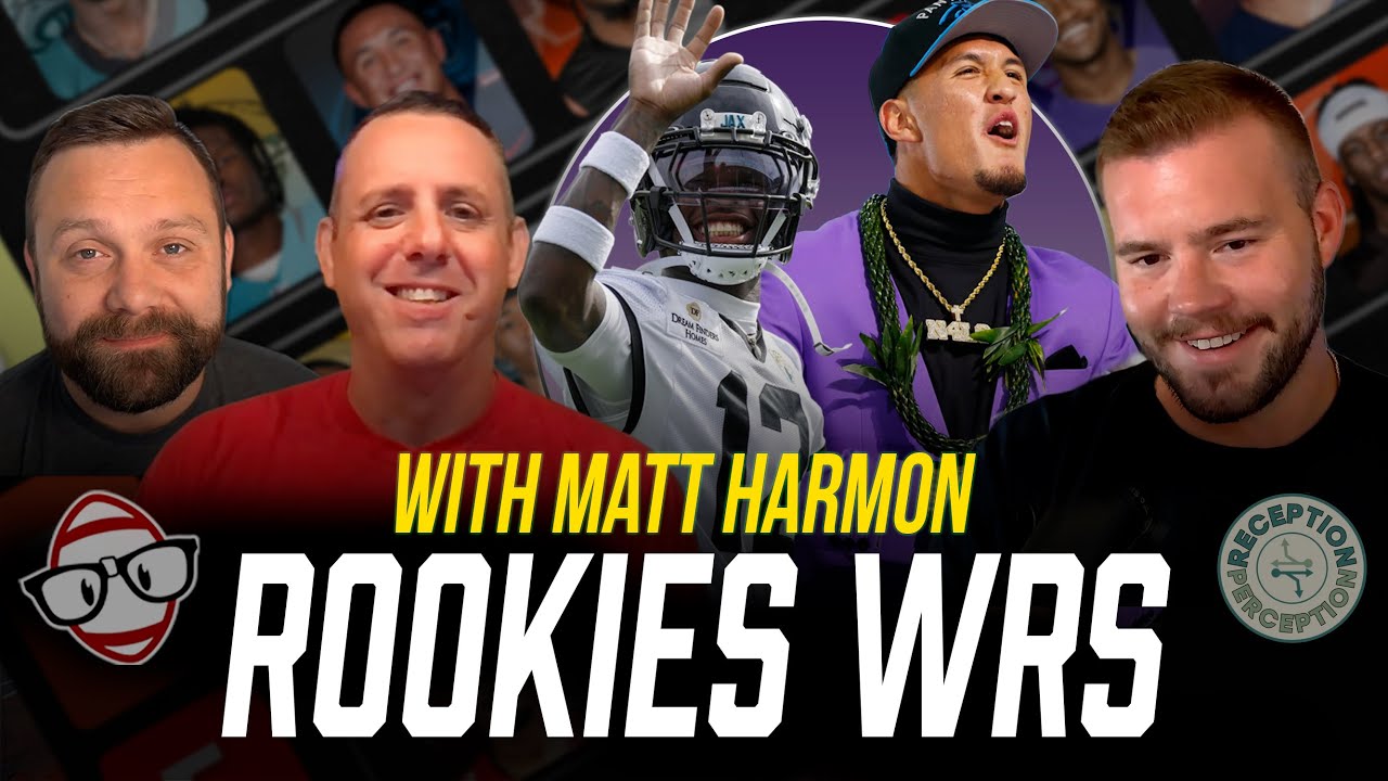 Discussing 2025 Rookie WRs With Matt Harmon! | Dynasty Fantasy Football