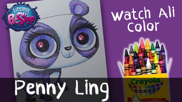 Penny Ling Coloring Pages - Littlest Pet Shop Coloring | by WatchAliColor