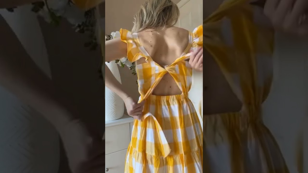 😱 How To Hide Bra Strap In A Backless Dress #shorts