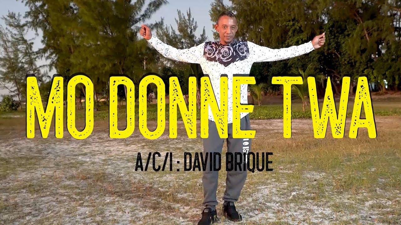 David Brique - Mo donne twa - Clip officiel