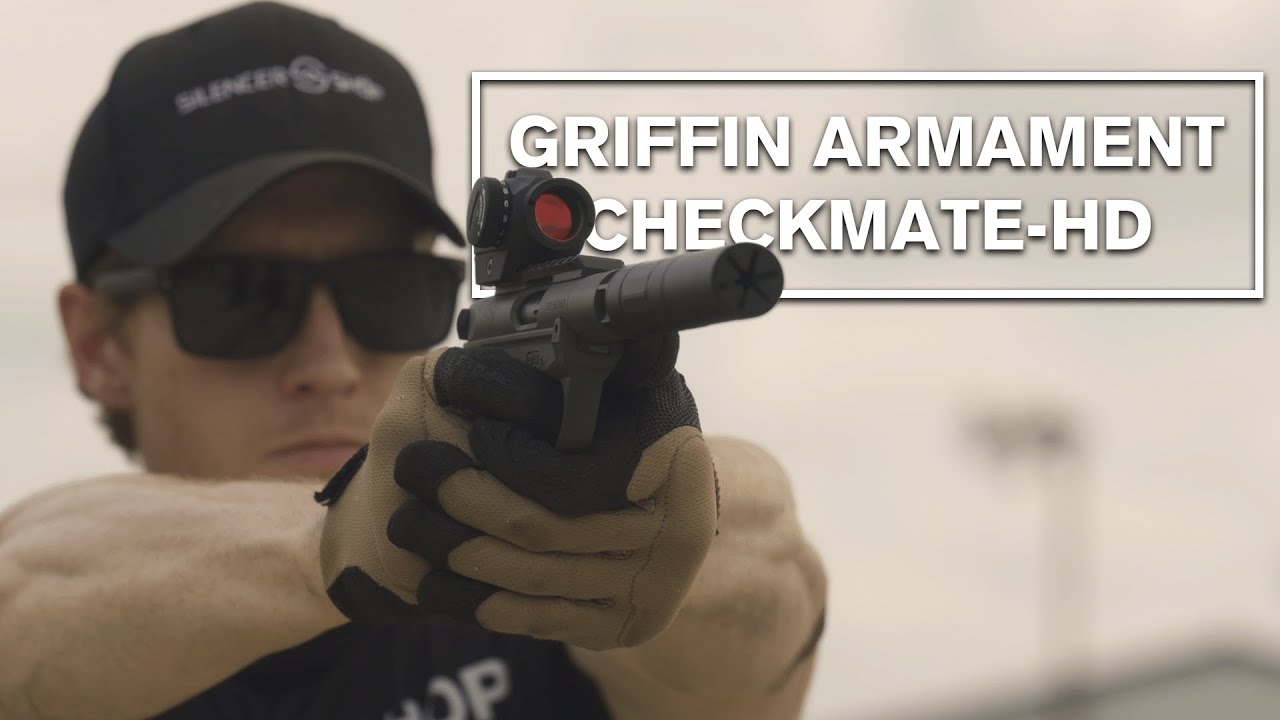 Griffin Armament Checkmate-HD - QD Rimfire Silencer