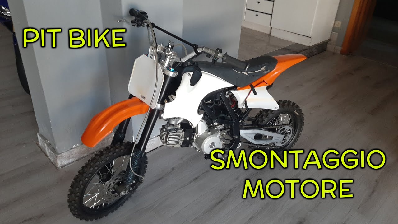 Pitbike 110cc - Smontaggio motore