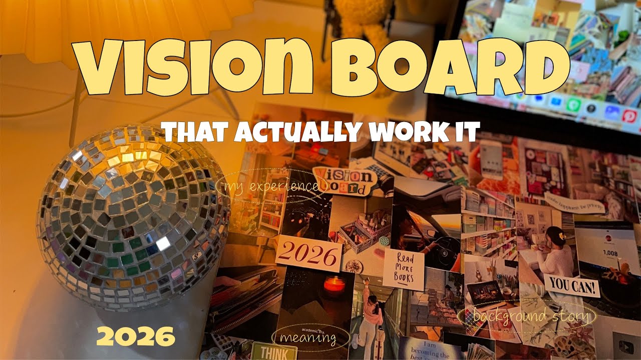 Vision board 🪴| detailedvideo |manifesting dream| 