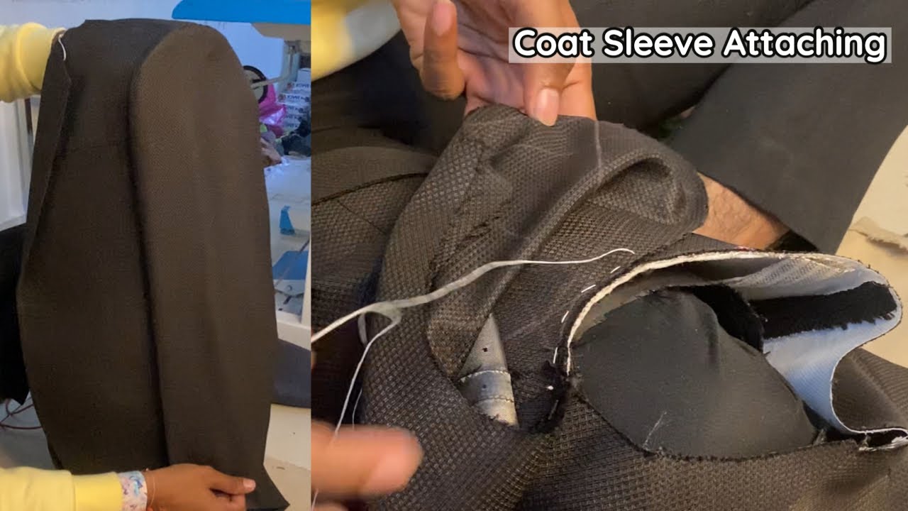 Coat ka Sleeve Lagana Sikhe 100% / Coat Sleeve Attaching / Attaching The Coat Sleeve / Raj tailors