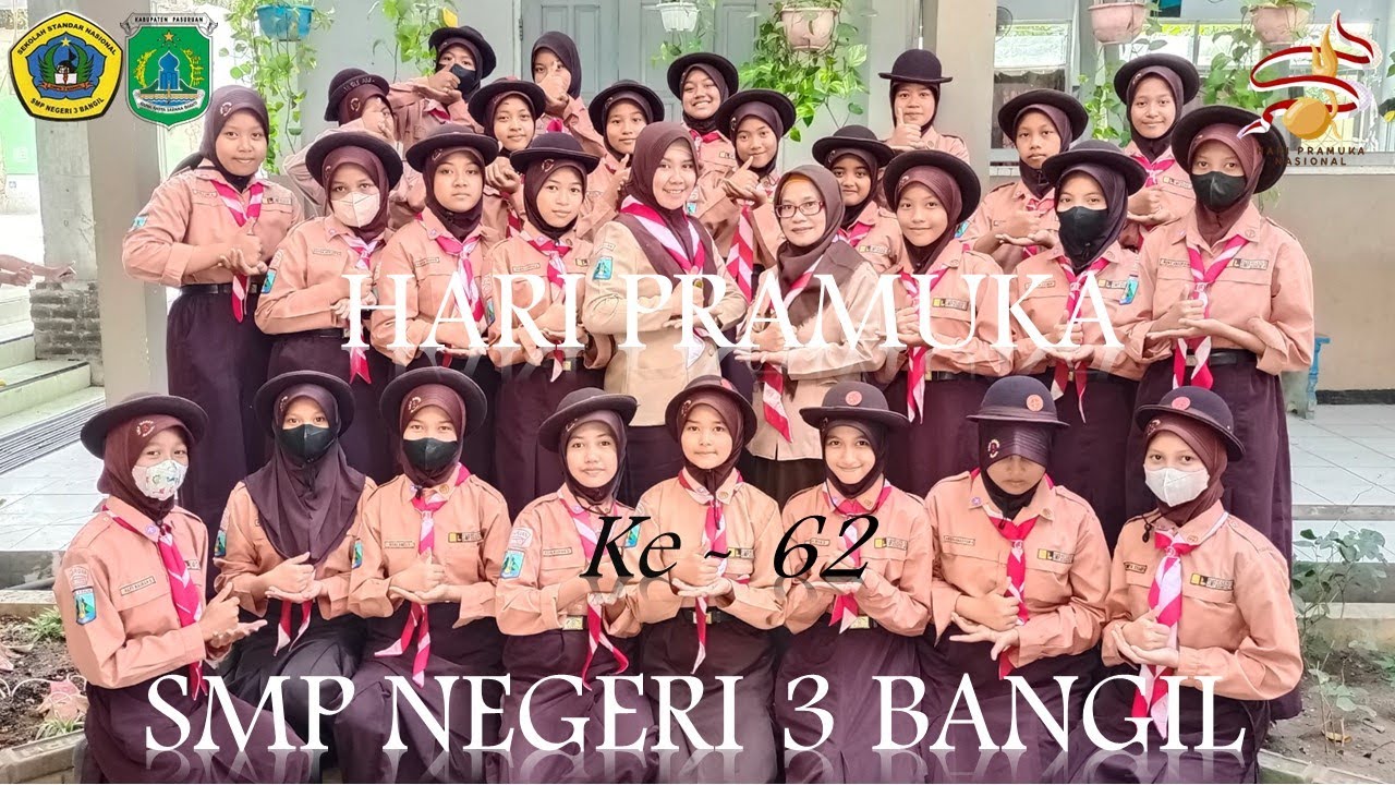 Apel Peringatan Hari Pramuka Ke 62 Tahun 2023 | SMP Negeri 3 Bangil
