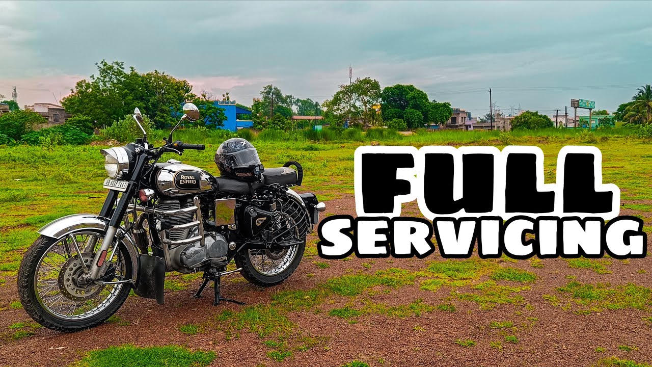 Royal Enfield Classic 350 BS6 Enging Oil & Exhaust Change