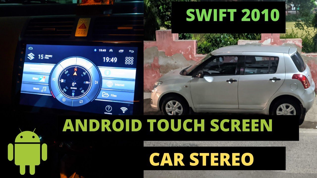 ANDROID TOUCH SCREEN STEREO 9 INCH FOR OLD SWIFT 2010 MODEL