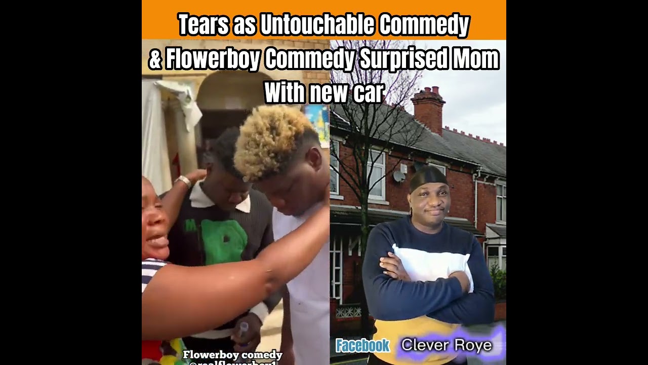 Untouchable and Flowerboy Comedy Surprised Mom with new Car