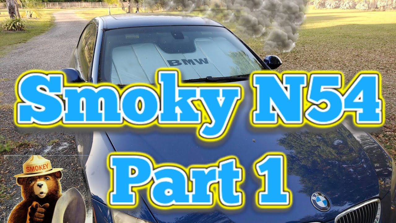 BMW 335i E90 E92 N54 Smoking and oil leaks DIY Diagnosis and Repair Part 1 of 2