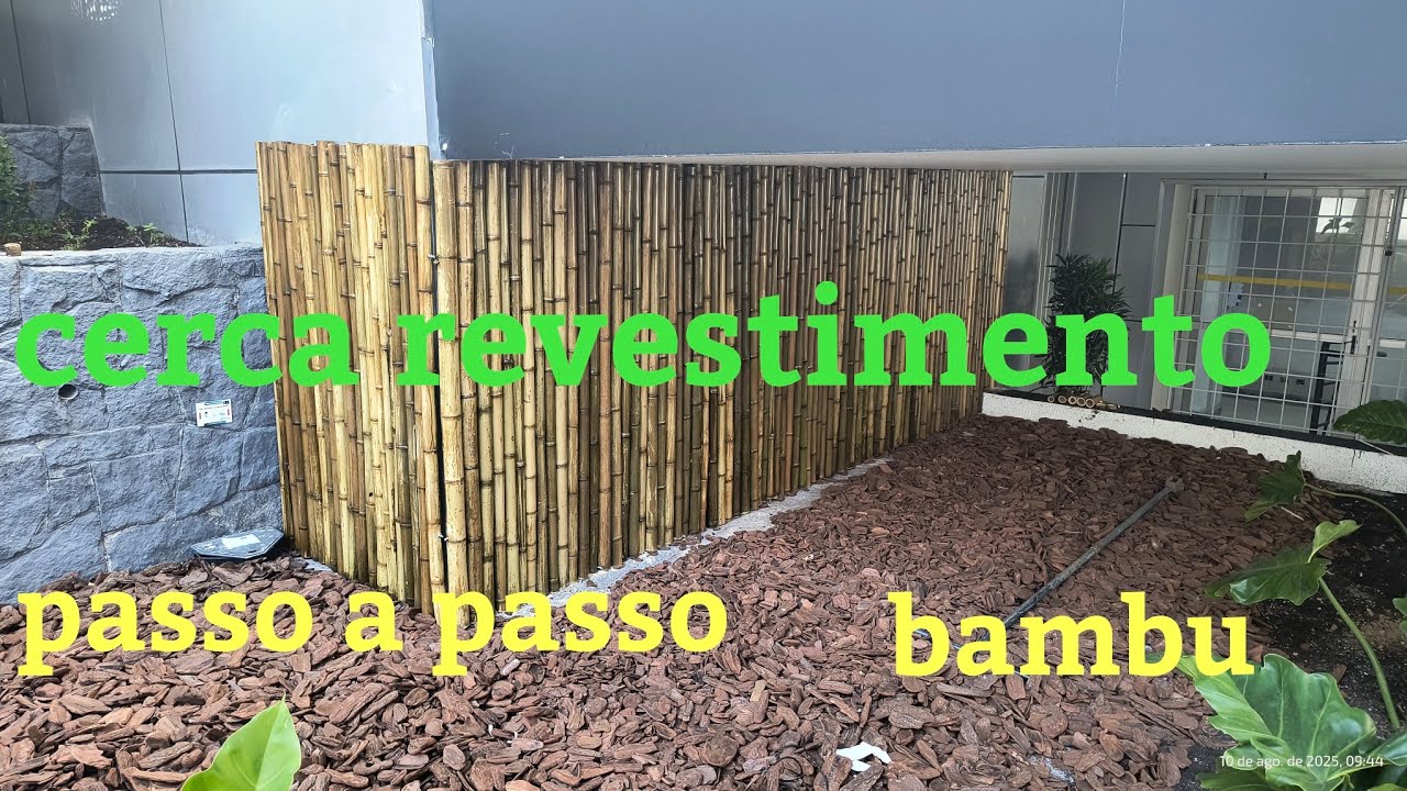 Cerca revestimento de parede de bambu como fazer @bambutotal 