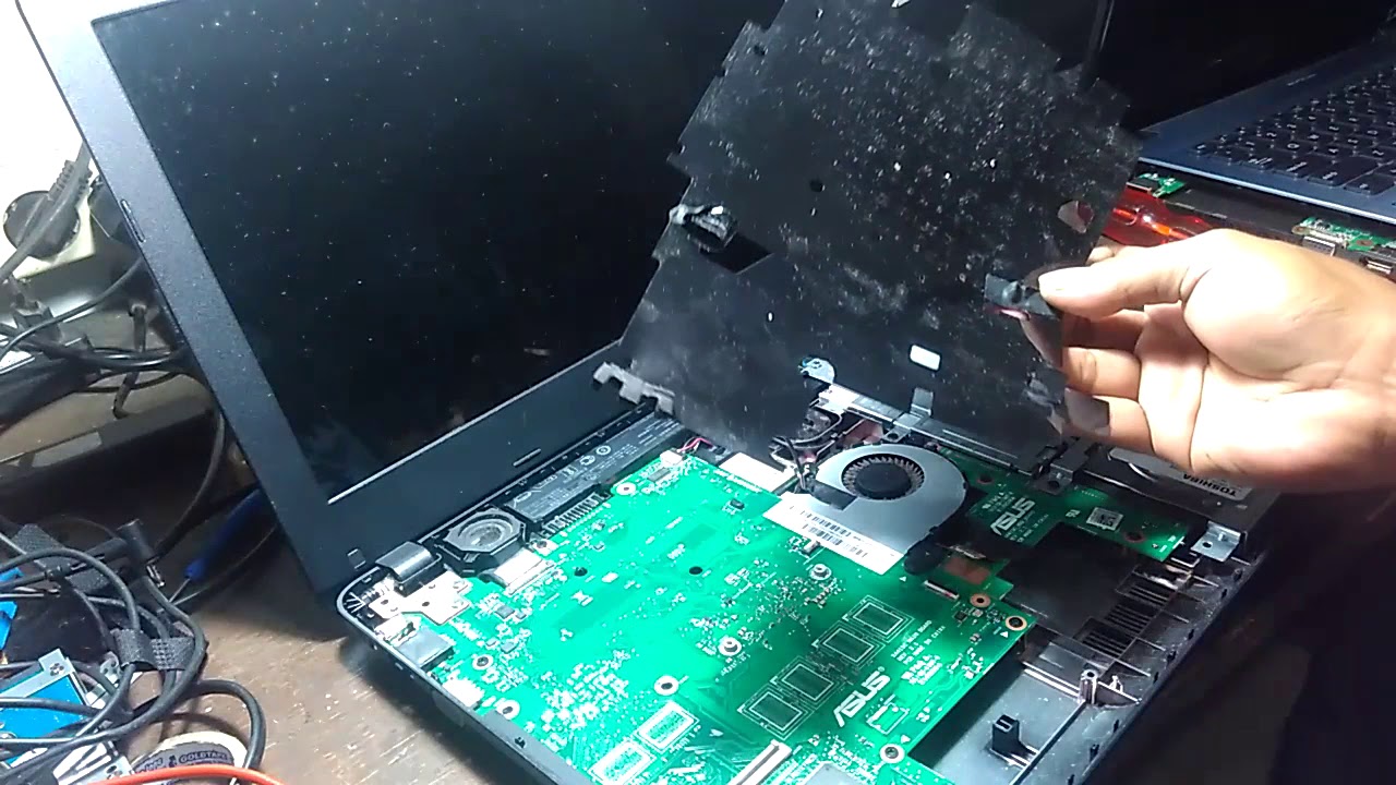 Cara memperbaiki laptop ASUS X441S mati total