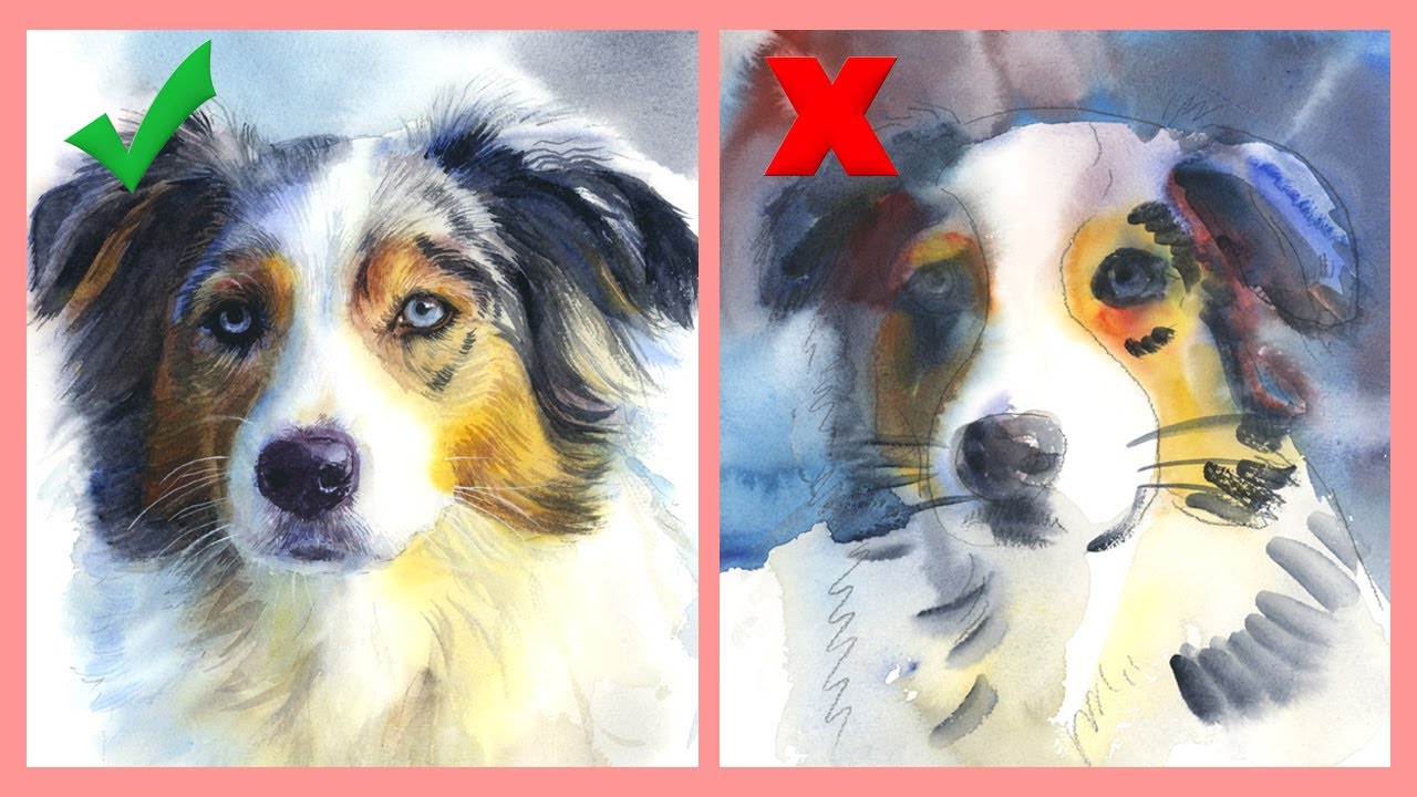 Dos and Don'ts for Painting Animals in Watercolor