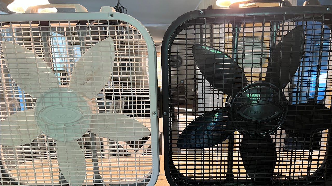 Lasko 3773 Box Fan - Chocolate or Vanilla?