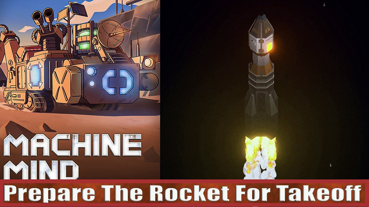 Machine Mind Prepare The Rocket For Takeoff
