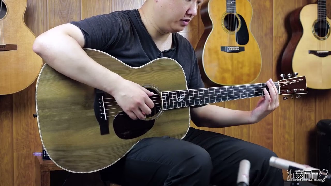 Santa Cruz OM Ancient Spruce-Brazilian Rosewood Acoustic Guitar Introduction and Listening Sample