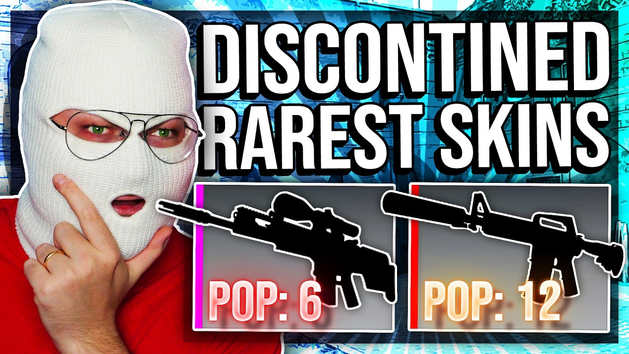 THE RAREST DISCONTINUED SKINS IN CS2 (VERY LIMITED)