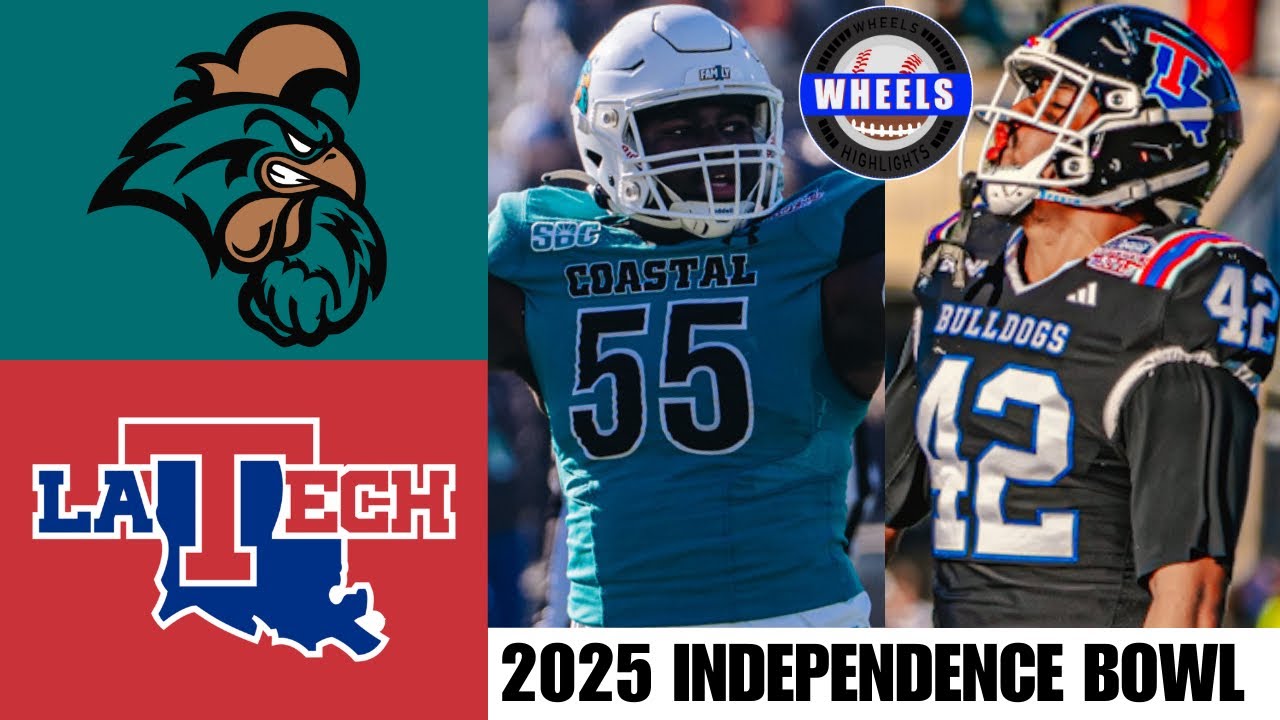 Обзор матча Coastal Carolina против Louisiana Tech | Independence Bowl | Обзор матчей студенческо...