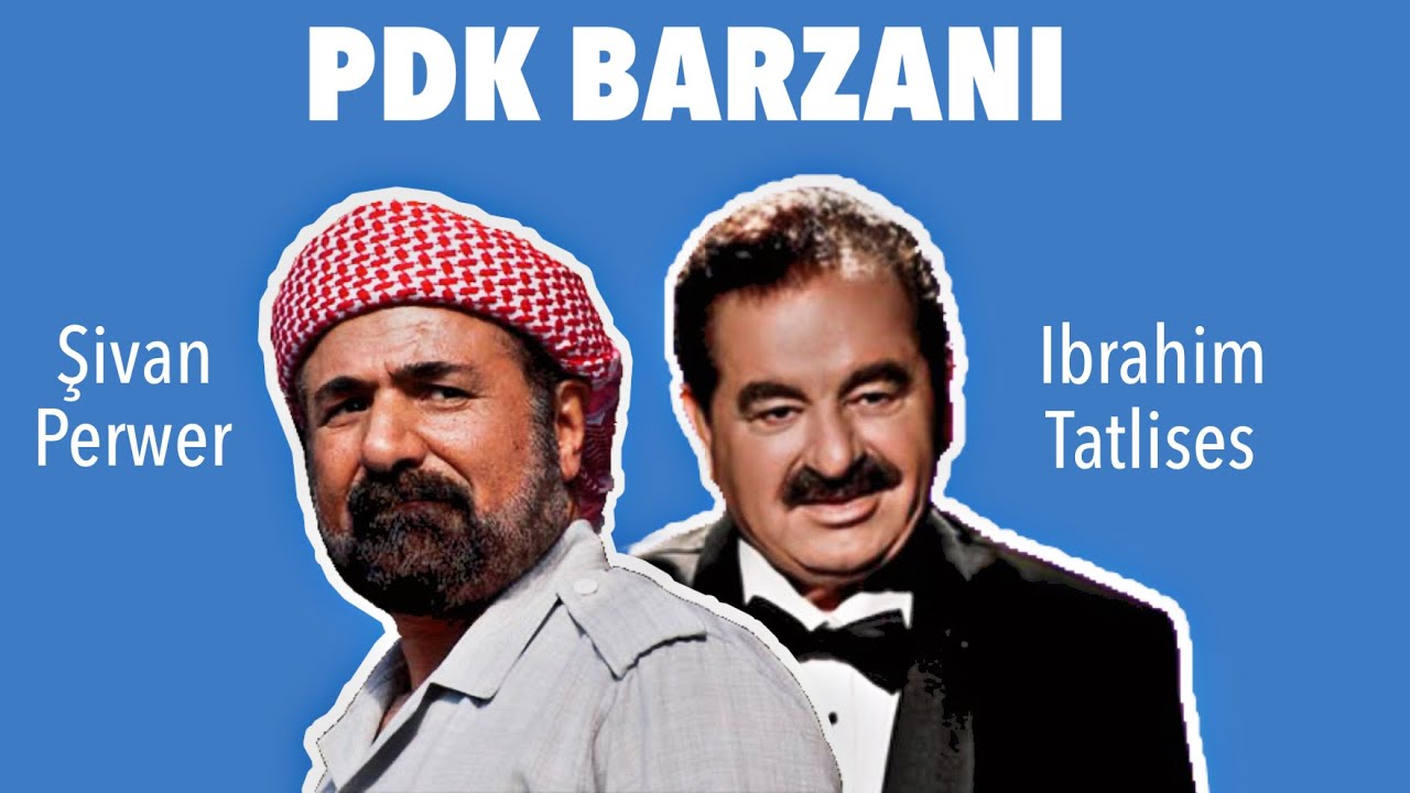 Şivan Perwer w Ibrahim Tatlises - Barzani PDK