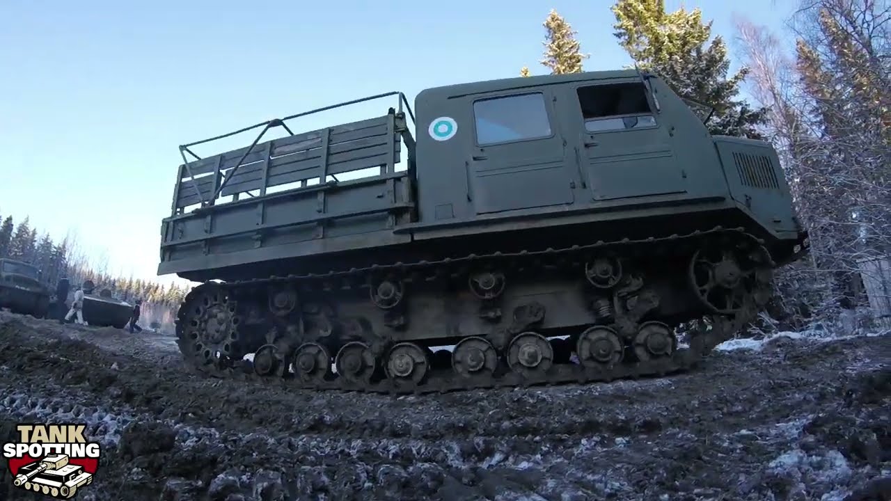 AT-S, ATS-59, BMP-1, KrAZ-255B, Sisu NA-110 Having A Day Out