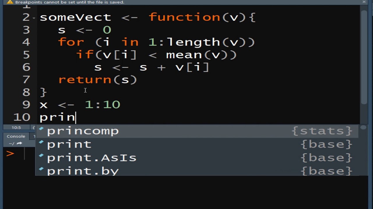 Créer des fonctions avec R