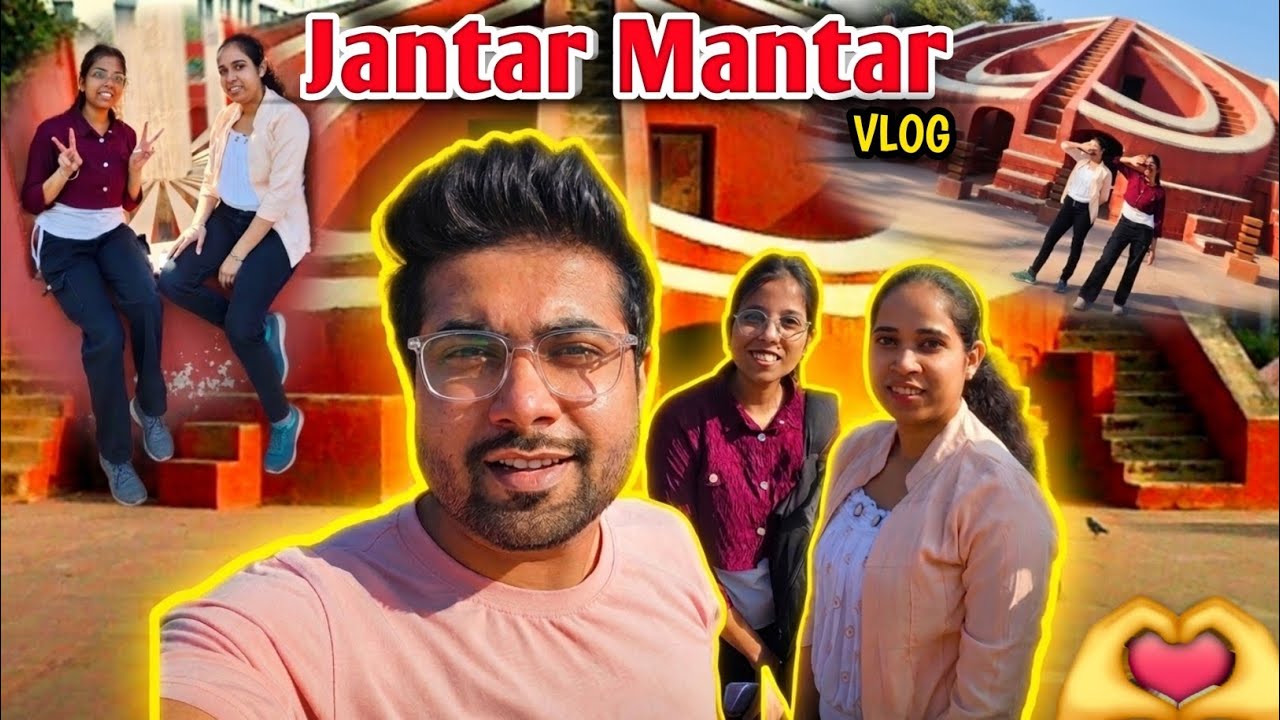 Kaha Agye Hum Aj?🤪!|| Jantar Mantar Vlog