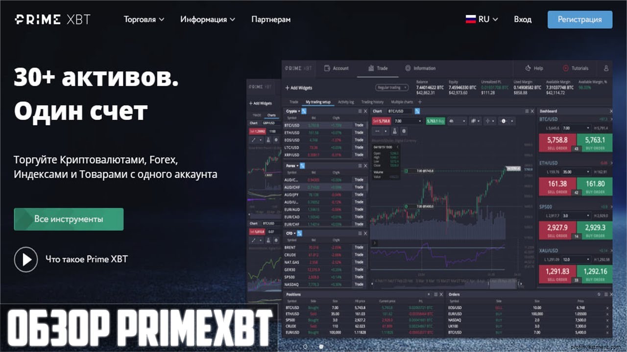ОБЗОР БИРЖИ PRIMEXBT - ПЛАТФОРМА С МНОЖЕСТВОМ ТОРГОВЫХ ИНСТРУМЕНТОВ! КРИПТОВАЛЮТА, АКЦИИ, ФОРЕКС.