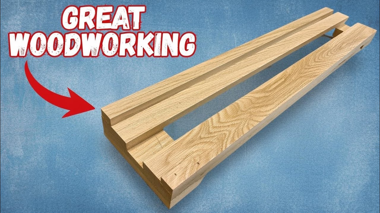 Genius Idea from Laminate Scraps! Amazing Woodworking Project!